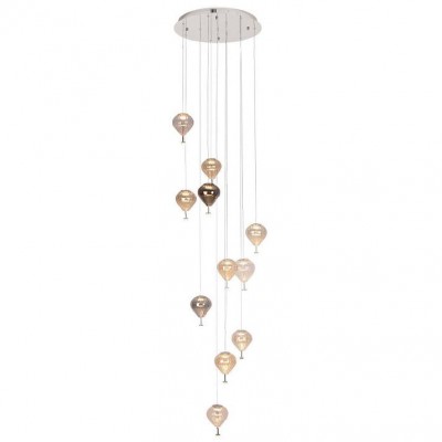 Lustra casa scarii cu 11 pendule LED design deosebit Palloncini 11