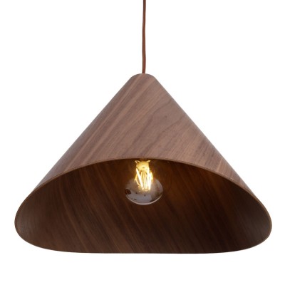 Pendul, Lustra din lemn design scandinav Sakura Darkwalnut