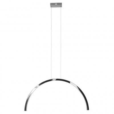 Lustra LED design decorativ modern Trio Arc I Polished Black