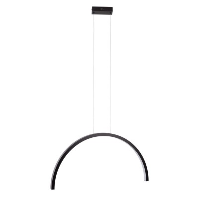 Lustra LED design decorativ modern Trio Arc I Matt Black