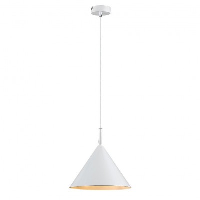 Pendul design industrial Jarod alb