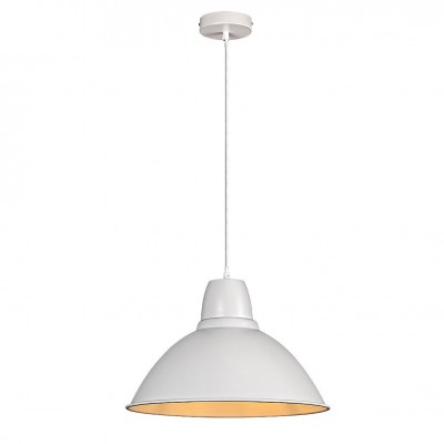 Lustra, Pendul design industrial Wilbour alb