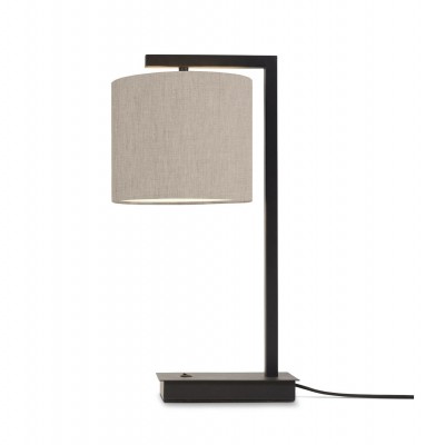 Veioza, Lampa de masa moderna Boston negru/ in deschis