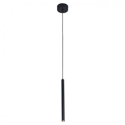 Pendul LED tubular design modern minimalist PENDANT negru