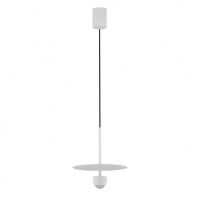 Pendul LED stil minimalist EDEM alb
