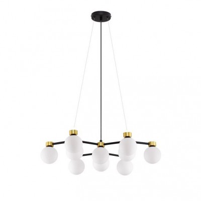 Lustra suspendata cu 10 surse de lumina DOMINO