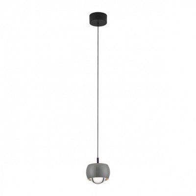 Pendul LED stil minimalist CONGA gri