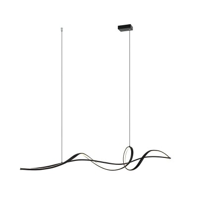 Lustra LED suspendata design modern decorativ Minimal negru