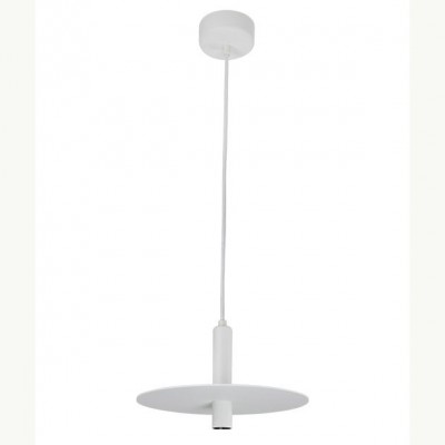 Pendul LED decorativ design modern Kurt alb
