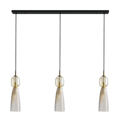 Lustra cu 3 pendule design decorativ Line