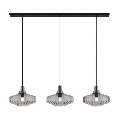 Lustra suspendata design decorativ Zenia 3L fumurie
