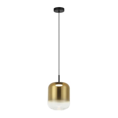 Pendul LED design decorativ Chloe II auriu