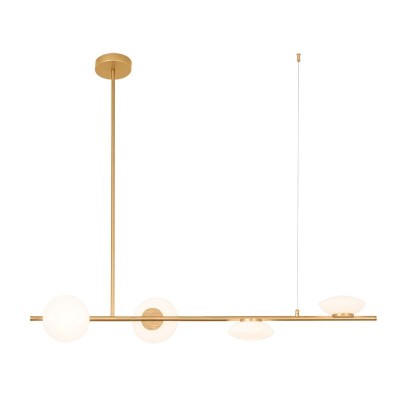 Lustra LED stil minimalist decorativ Rona aurie