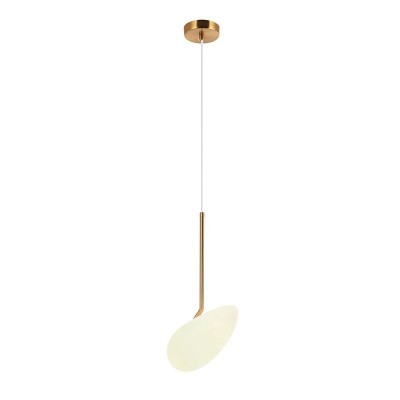 Pendul LED stil minimalist decorativ Rona auriu