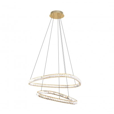 Lustra suspendata LED CCT si telecomanda ATHESA