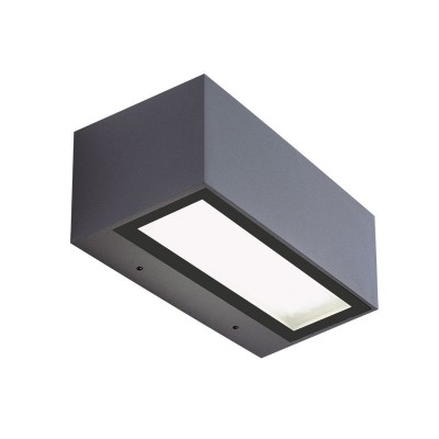Aplica LED iluminat exterior ambiental IP65 Fannel gri