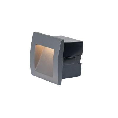 Spot LED incastrabil de exterior iluminat ambiental IP65 Rajal S grafit