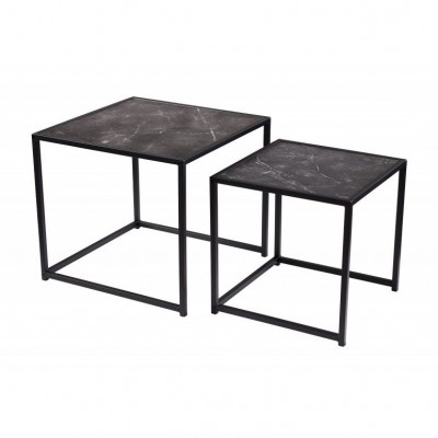 Set de 2 masute design industrial Slim Line