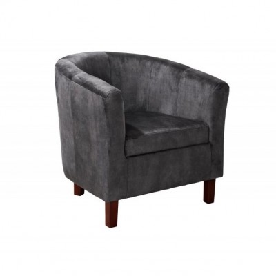 Fotoliu elegant si confortabil Hemingway, gri inchis
