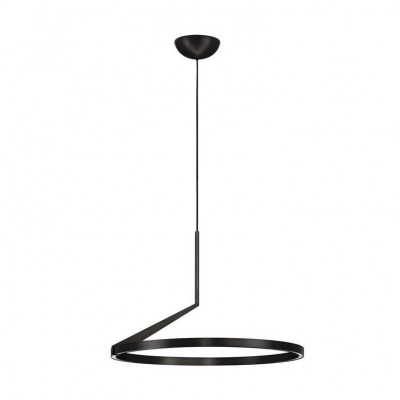 Lustra LED suspendata design minimalist TILIA negru