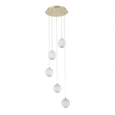 Lustra cu 3 pendule LED design modern decorativ Allure