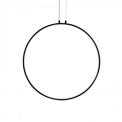 Lustra design inelar LED Ring 60 negru