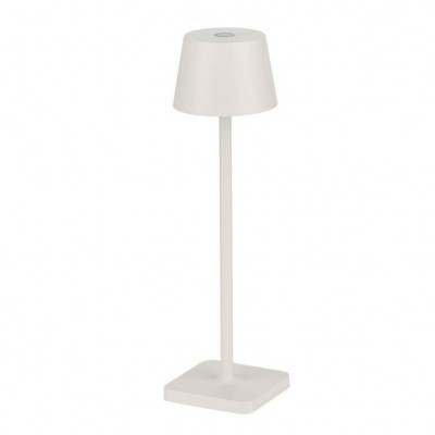 Veioza/Lampa de masa LED portabila exterior IP54 DECK alb