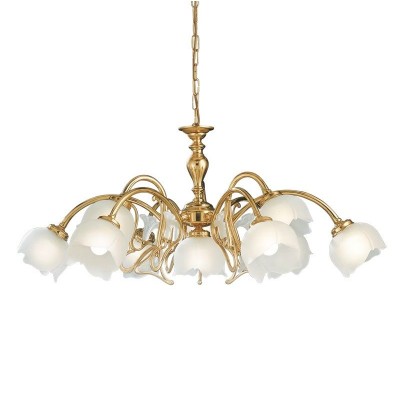 Candelabru design floral LUX realizata manual Liberty