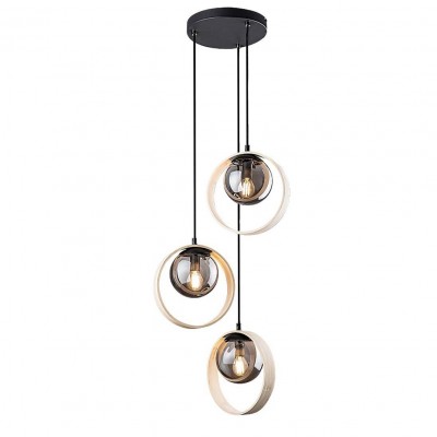 Lustra cu 3 pendule design modern Peyton