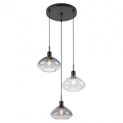 Lustra cu 3 pendule design modern Dvora