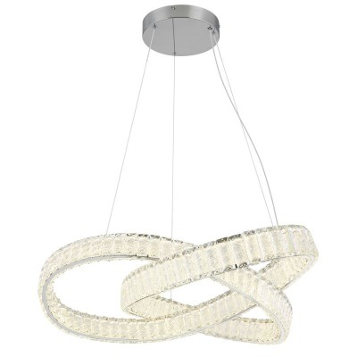 Lustra LED dimabila cu telecomanda cristale K5 MUCKY