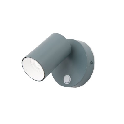 Aplica de perete cu spot directionabil stil minimalist PENN, verde deschis