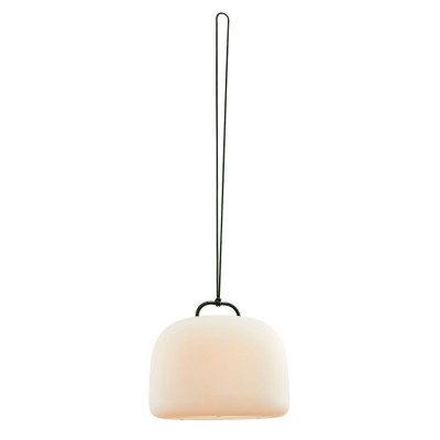 Lampa LED portabila de exterior design nordic IP65 Kettle To-Go Battery green