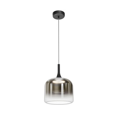 Lustra/Pendul LED design modern Spirito negru