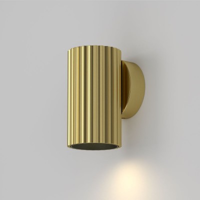 Aplica ambientala stil minimalist Calipso auriu