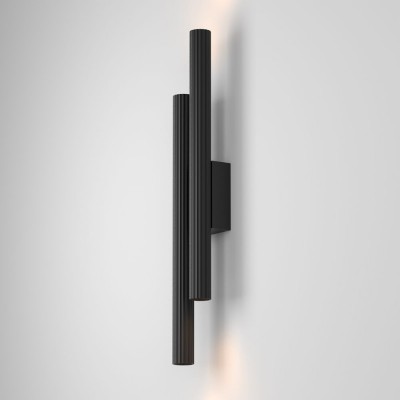 Aplica LED ambientala stil minimalist Calipso 24W negru