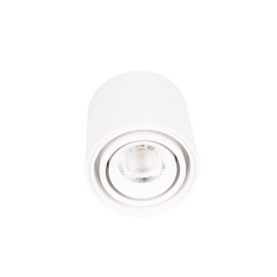 Spot LED aplicat Fix D-7cm alb