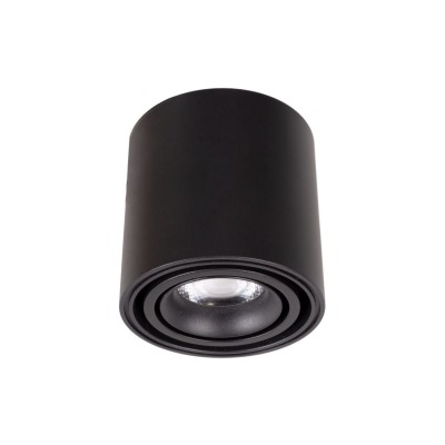 Spot LED aplicat Fix D-7cm negru