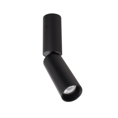 Spot LED aplicat directionabil Halo B negru