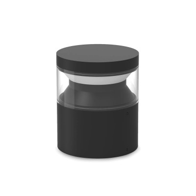 Mini Stalp LED iluminat exterior IP65 Boeing pt H-15cm negru