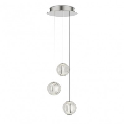 Lustra cu 3 pendule LED design modern Diamond SP3