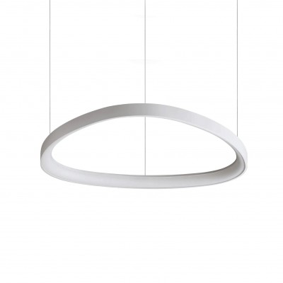 Lustra LED suspendata design circular Gemini sp d061 on-off 2700k alba