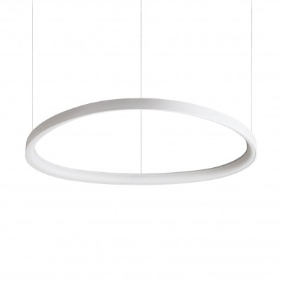 Lustra LED suspendata design circular Gemini sp d081 on-off 2700k alba