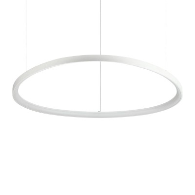 Lustra LED suspendata design circular Gemini sp d105 on-off 2700k alba