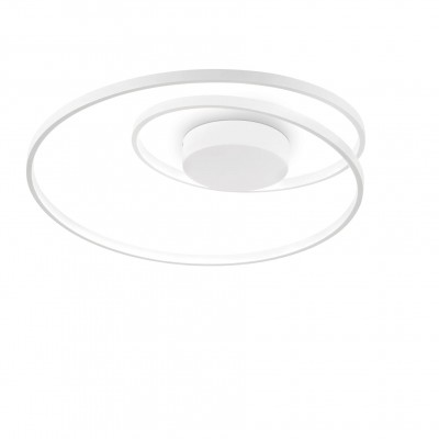 Lustra LED aplicata design circular Oz pl d60 on-off 2700k alba