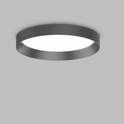 Plafoniera LED moderna Fly pl d35 2700k negru