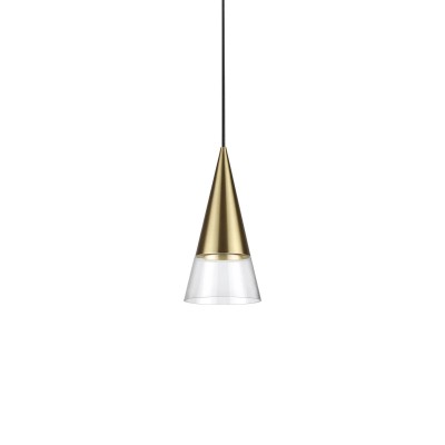 Lustra/Pendul design decorativ Cono sp1 alama