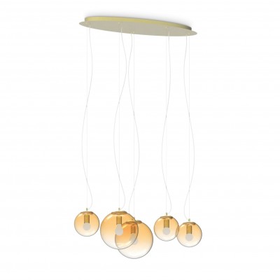 Lustra suspendata design decorativ Mapa clear sp5