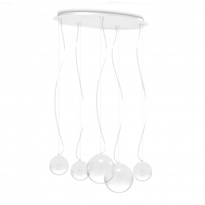 Lustra suspendata design decorativ Mapa opal sp5