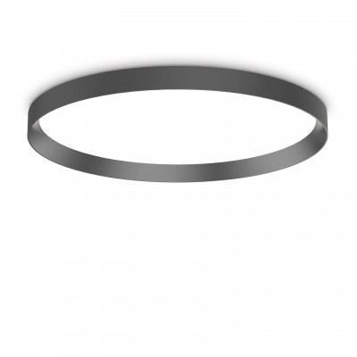Plafoniera LED moderna Fly pl d60 3000k negru